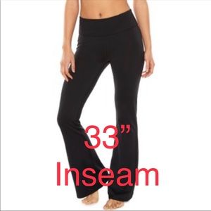 women's gaiam zen bootcut yoga pants